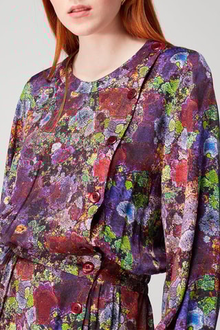 Vestido direito Violeta