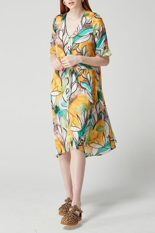 Vestido direito 
Amarelo