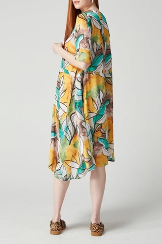Vestido direito 
Amarelo