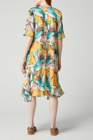 Vestido direito 
Amarelo