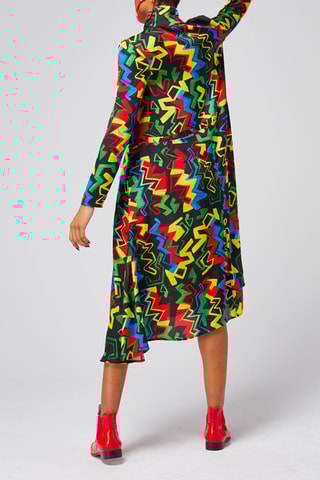 Vestido direito 
Preto