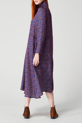 Vestido direito 
Azul