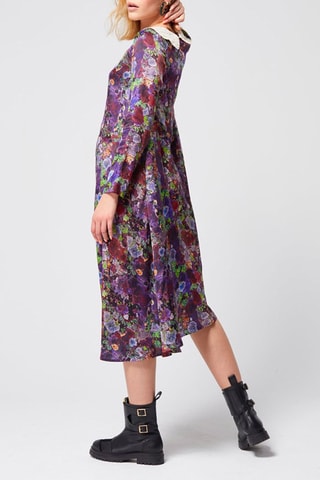 Vestido direito 
Violeta