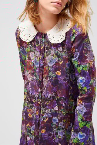 Vestido direito 
Violeta
