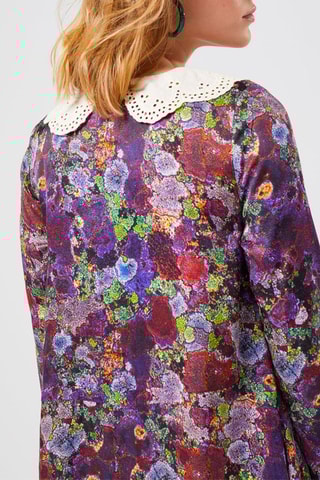 Vestido direito 
Violeta
