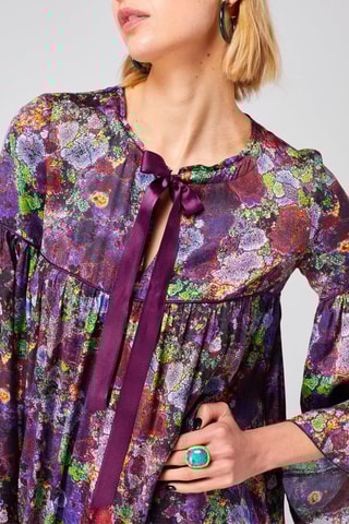 Robe droite - Violet