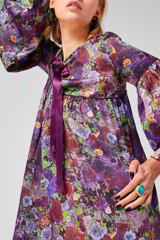 Robe droite - Violet