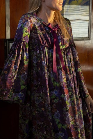 Robe droite - Violet
