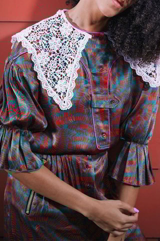 Camisa Vermelho e verde