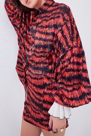 Camisa Vermelho e preto