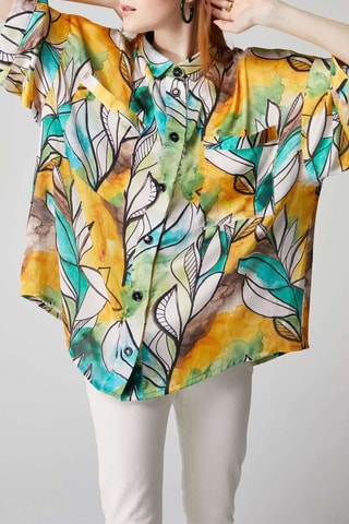 Camisa Amarelo e azul