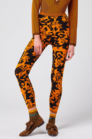 Leggings Amarelo e preto