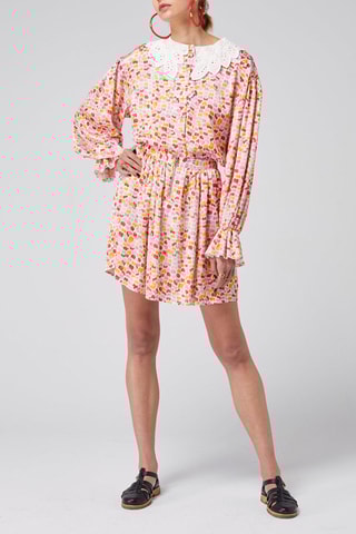 Saia direita Rosa
