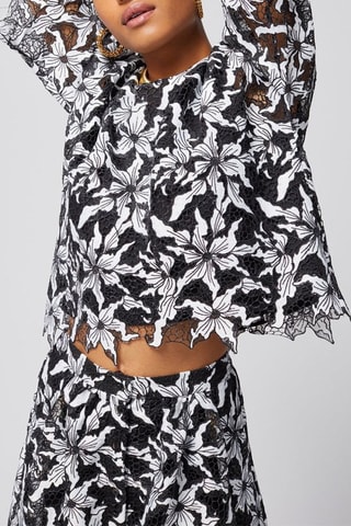 Crop Top 
Preto