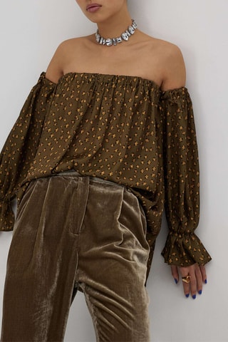 Blusa Penelope - Caqui