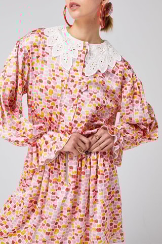 Blusa Vermelho e branco