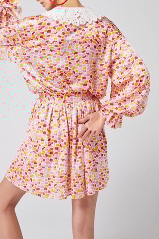 Blusa Vermelho e branco