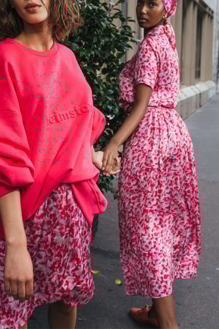 Saia traçada Austria - Rosa