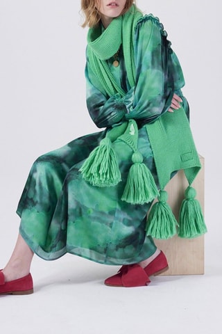 Saia midi Verde