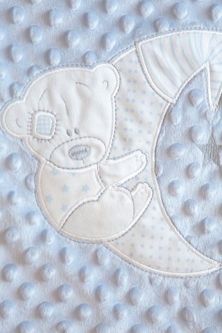 Cobertor Bubble Moon Bear - Azul-celeste - 110 x 140 cm