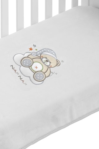 Cobertor Teddy 2 - Cinzento-claro - 110 x 140 cm