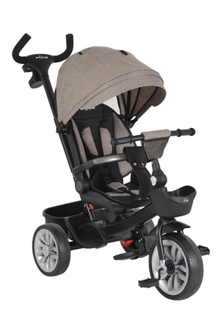 Triciclo Space - Preto e cinzento - A partir de 12 meses - Até 25 kg