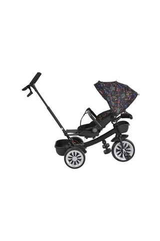 Triciclo Space - Preto e laranja - A partir de 12 meses - Até 25 kg