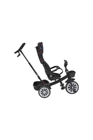 Triciclo Space - Preto e laranja - A partir de 12 meses - Até 25 kg