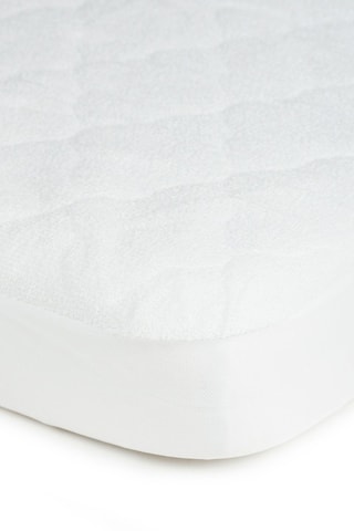 Proteção de colchão Plain Branco - 60 x 120 cm