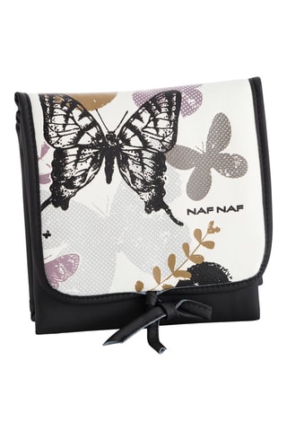 Colchão para muda de fraldas Walk Butterfly Branco e preto