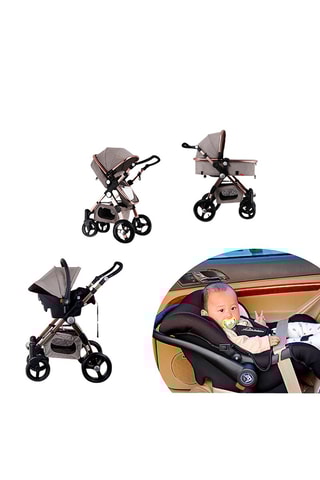 Carrinho 4 em 1 T600 Dos 0 aos 36 meses - Até aos 25 kg - Antracite