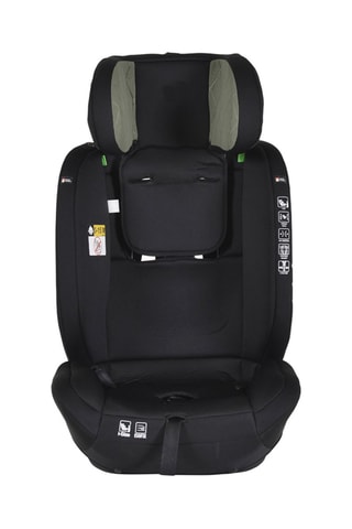 Cadeira auto evolutiva Isafe - Preto - A partir dos 3 anos - De 76 a 150 cm