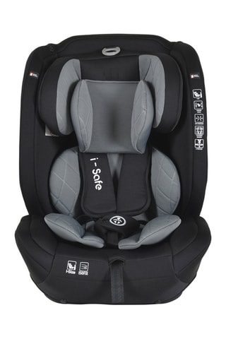 Cadeira auto evolutiva Isafe - Cinzento - A partir dos 3 anos - De 76 a 150 cm