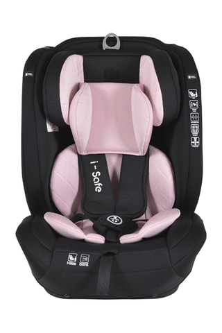 Cadeira auto evolutiva Isafe - Rosa - A partir dos 3 anos - De 76 a 150 cm