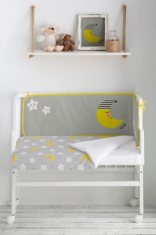 Berço co-sleeping e têxtil de cama Cosmic - A partir do nascimento - 4 peças