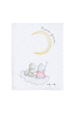 Conjunto de cama Rabbit & Moon - Branco 4 peças -  Desde o nascimento