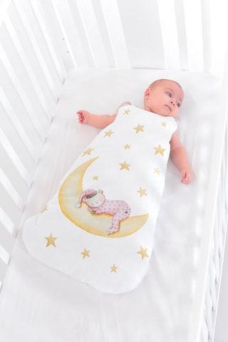 Saco de bebé Marlon Night Branco - 70 cm