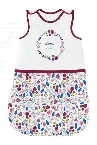 Saco de bebé Dulces Sueños - Bordô - 70 cm