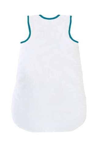 Saco de bebé Happy Whale 
Branco e azul - 70 cm