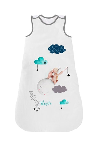 Saco de bebé - Branco e cinzento  90 cm