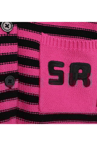 Gilet - Noir et rose - Sonia Rykiel