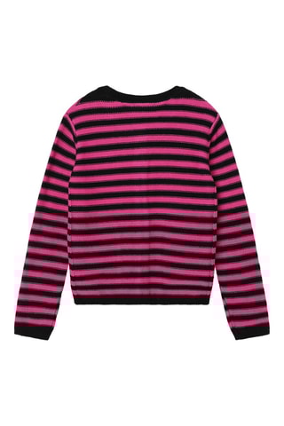 Gilet - Noir et rose - Sonia Rykiel