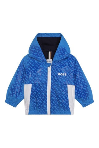 Coupe-vent à capuche réversible - Bleu - Boss