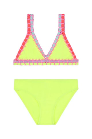 Maillot 2 pièces - Vert et rose - Billieblush
