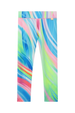 Legging - Bleu et rose - Billieblush