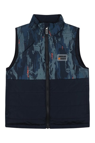 Doudoune réversible sans manches - Bleu marine et gris - Timberland