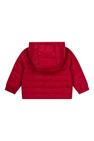 Doudoune à capuche réversible Rouge et noir - Hugo Boss