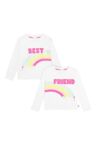 2 t-shirts - Blanc - Billieblush