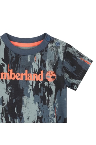 T-shirt en coton biologique - Bleu marine - Timberland