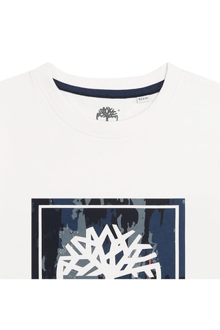 T-shirt en coton biologique - Blanc - Timberland